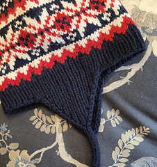 Close up of Earflap
