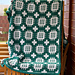 Mosaic Blanket Furrows pattern 