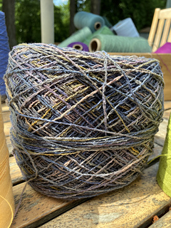 That variegated yarn.
