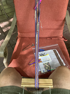 On the backstrap setup