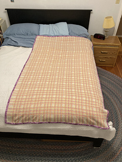 Definitely twin bed size