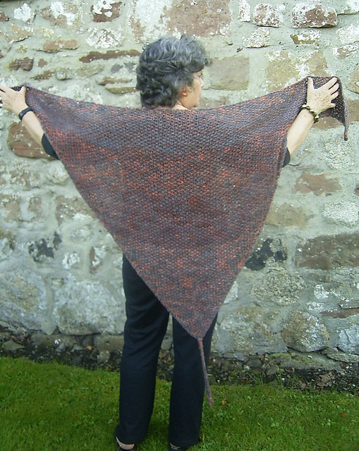Ravelry Scottish Galway Shawl pattern by Lynn Gray Ross