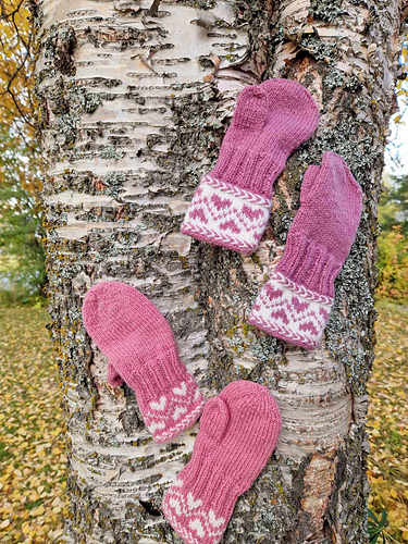 Hjerteslag Votter til Barnehage - MaBe