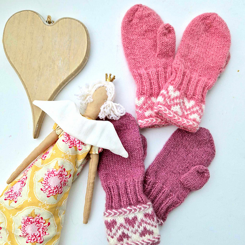 Hjerteslag Votter til Barnehage - MaBe