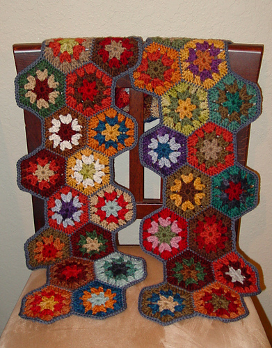 Hexagon Scarf or Wrap photo 2