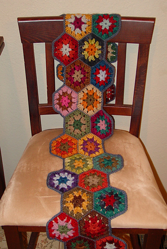 Hexagon Scarf or Wrap photo 3
