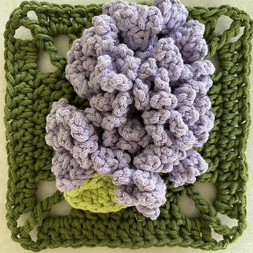 Lilla Blomst Granny Square - Anna Lisek