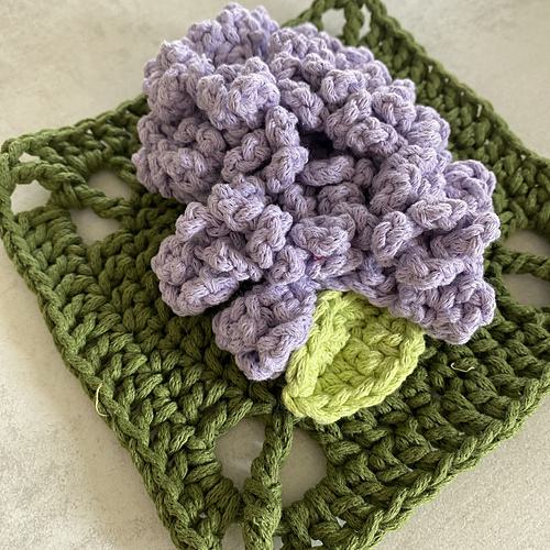 Lilla Blomst Granny Square - Anna Lisek
