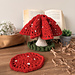 Mushroom Coaster Set pattern