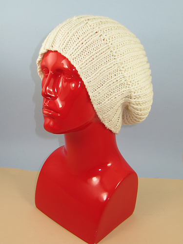 Ravelry: Chunky 2x2 Rib Cuff Fishermans Rib Slouch Hat pattern by ...