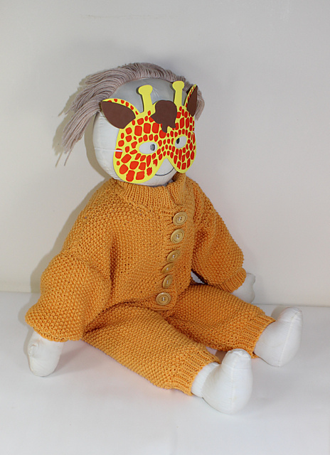 Ravelry Baby Aran Moss Stitch Onesie Pattern By Christine Grant