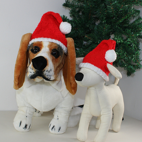 Dog Christmas Santa Hat - Christine Grant