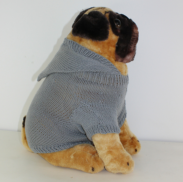 Ravelry Simple Dog Hoodie pattern by Christine Grant