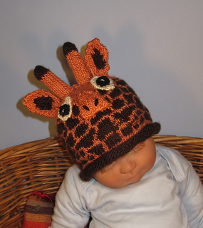 giraffe beanie hat