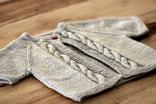 Ravelry Cabled Raglan Baby Sweater Pattern By Rebecca L