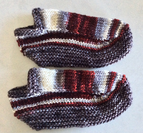 Non-Felted Slippers Biscotte's version photo 2