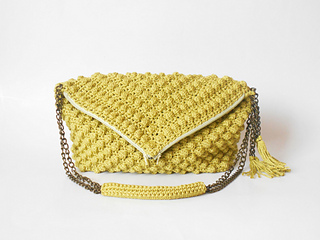 Ravelry: Bobble stitch bag pattern by Maria Isabel