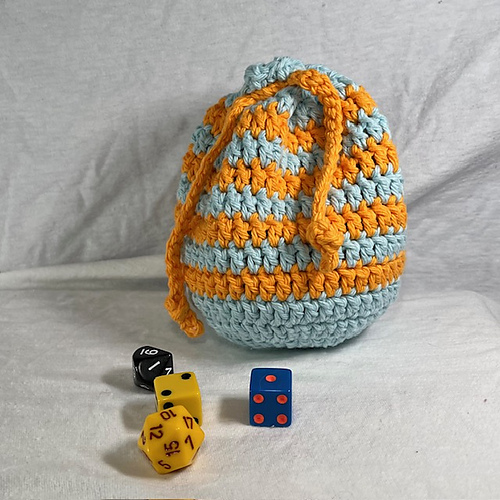 Striped Trinket Bag photo 4