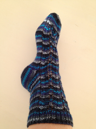 Sikksakk-sokkene - maje76