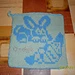 DF-Topflappen Hase mit Osterei pattern 