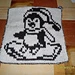 DF-Topflappen Pinguin pattern 