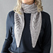 Dew Drops Scarf pattern 