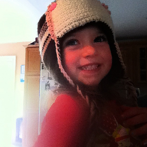 Ravelry Ear flap bomber hat pattern by Marcie Moore