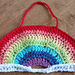 Arc-en-ciel rainbow facile pattern 