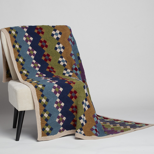 Ravelry Ric Rac Blanket pattern by Margaret Holzmann