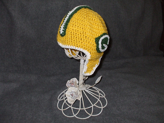 Green Bay Packer Helmet pattern 