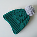 Crocheted hat pattern 