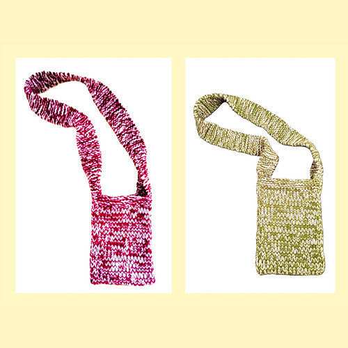 Syringe Driver or Chemo Pump Bag - Knitted Version
