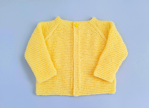 Mellow Yellow Baby Cardigan