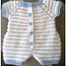 Kinzie Baby Romper pattern 