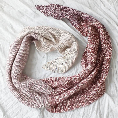 Enkelt skjerf - Marianne Arntsberg