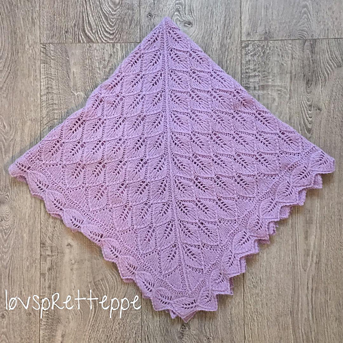 Løvspretteppe / Leafing Baby Blanket - mariesdrops