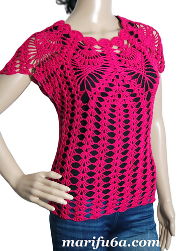 Ananasbluse - Marina Zvirgzdina