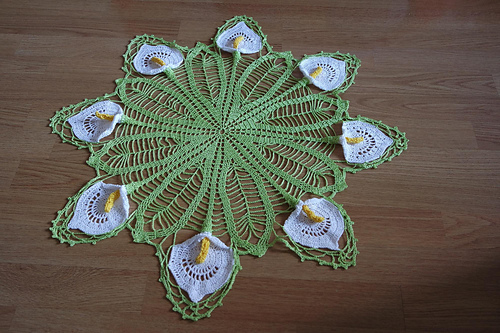 Calla Lily Buffet Sett #5 - Lily Mills Company