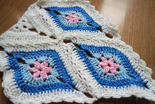rhomb blanket photo 2