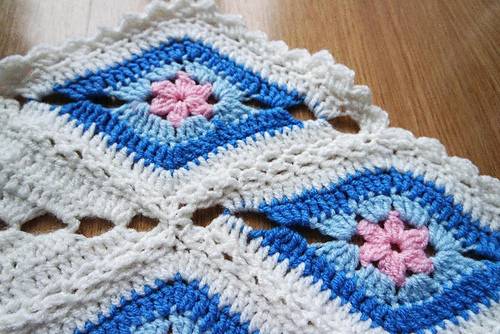 rhomb blanket photo 3
