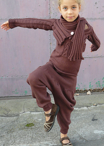 Ravelry: Sarouel Pasticcino pattern by Carole de Marne