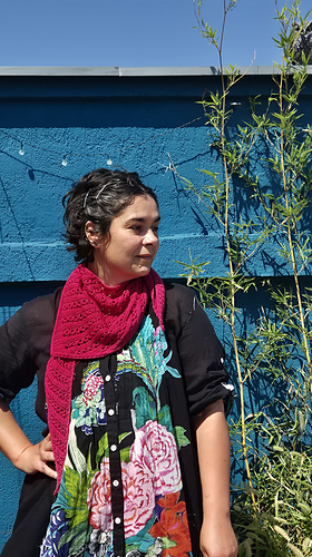 Ciklama Shawlette