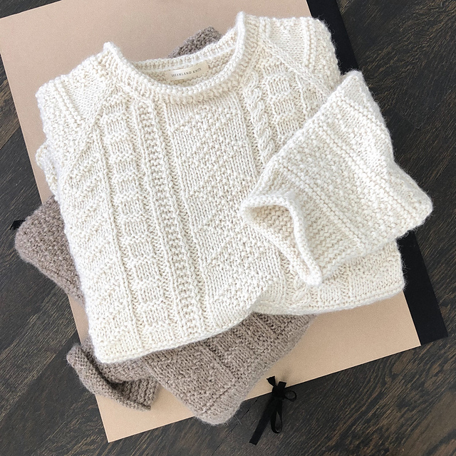 Ravelry Emma and Kate's Boyfriend Sweater pattern by Marjolijn Reuter