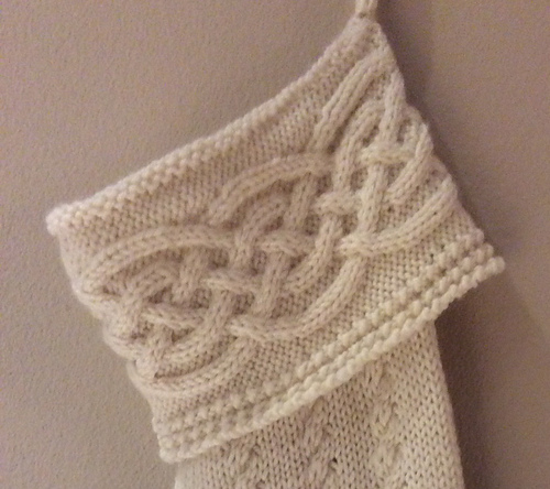 Celtic Noel Christmas Stocking photo 1