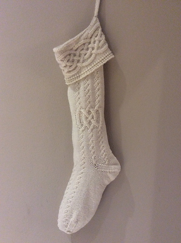 Celtic Noel Christmas Stocking photo 2