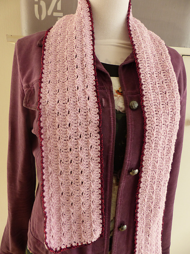 Ravelry: Scarf pastel chique pattern by Marlies Madeleen