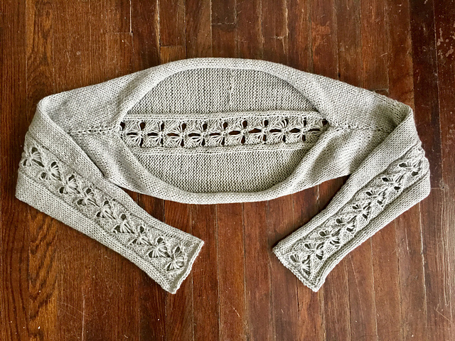 knit shrug with sleeves pattern