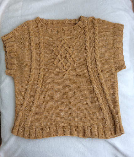 p.106 Relief Pattern Vest 다른 모습 2