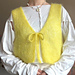 Sweetie Vest pattern 