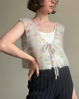 Size: S
Yarn: Ballerina Chunky Mohair 1010